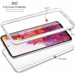 360 Degree Protection Clear Shockproof Silicone Cover For Samsung Galaxy S20 FE SM-G780F Slim Fit and Sophisticated in Look